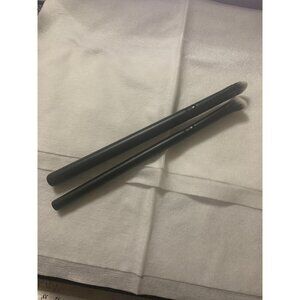 Sleek Makeup Set of 2 brushes 7" long one Eyeshadow & Angled Eyeshadow brush